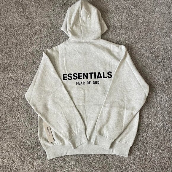 Fear of God Essentials light oatmeal Hoodie - Picture 2 of 8